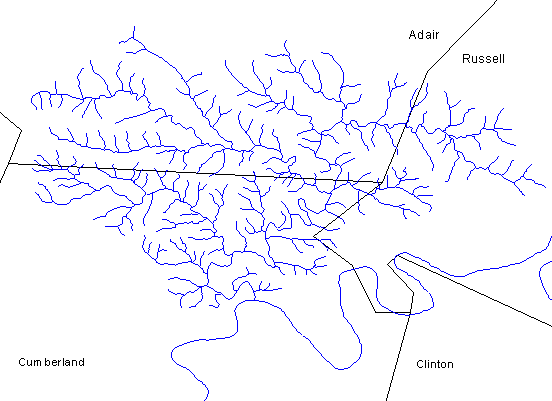 Crocus Creek Watershed, Cumberland County KY